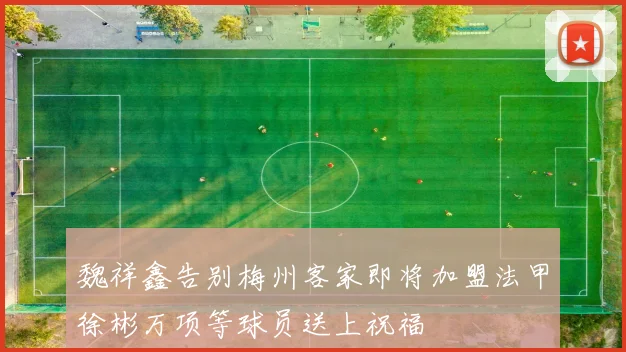 魏祥鑫告别梅州客家即将加盟法甲徐彬万项等球员送上祝福
